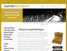 Tablet Screenshot of liquidgoldpoppers.co.uk